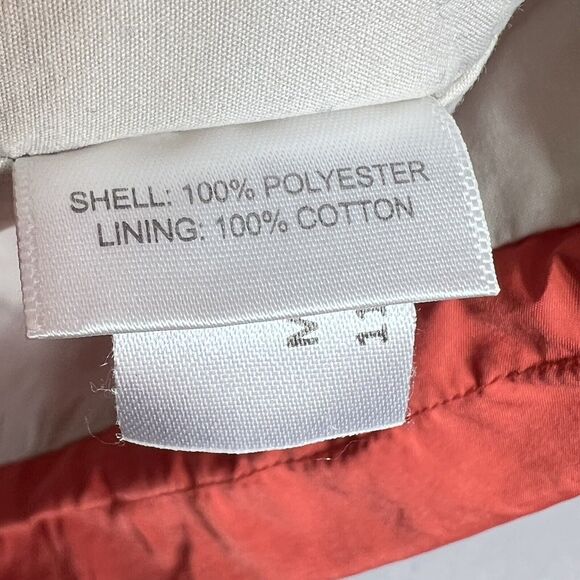 Peter Millar Jacket Full Zip Windbreaker Jacket Mens Large Orange Lined Golf - Picture 9 of 11